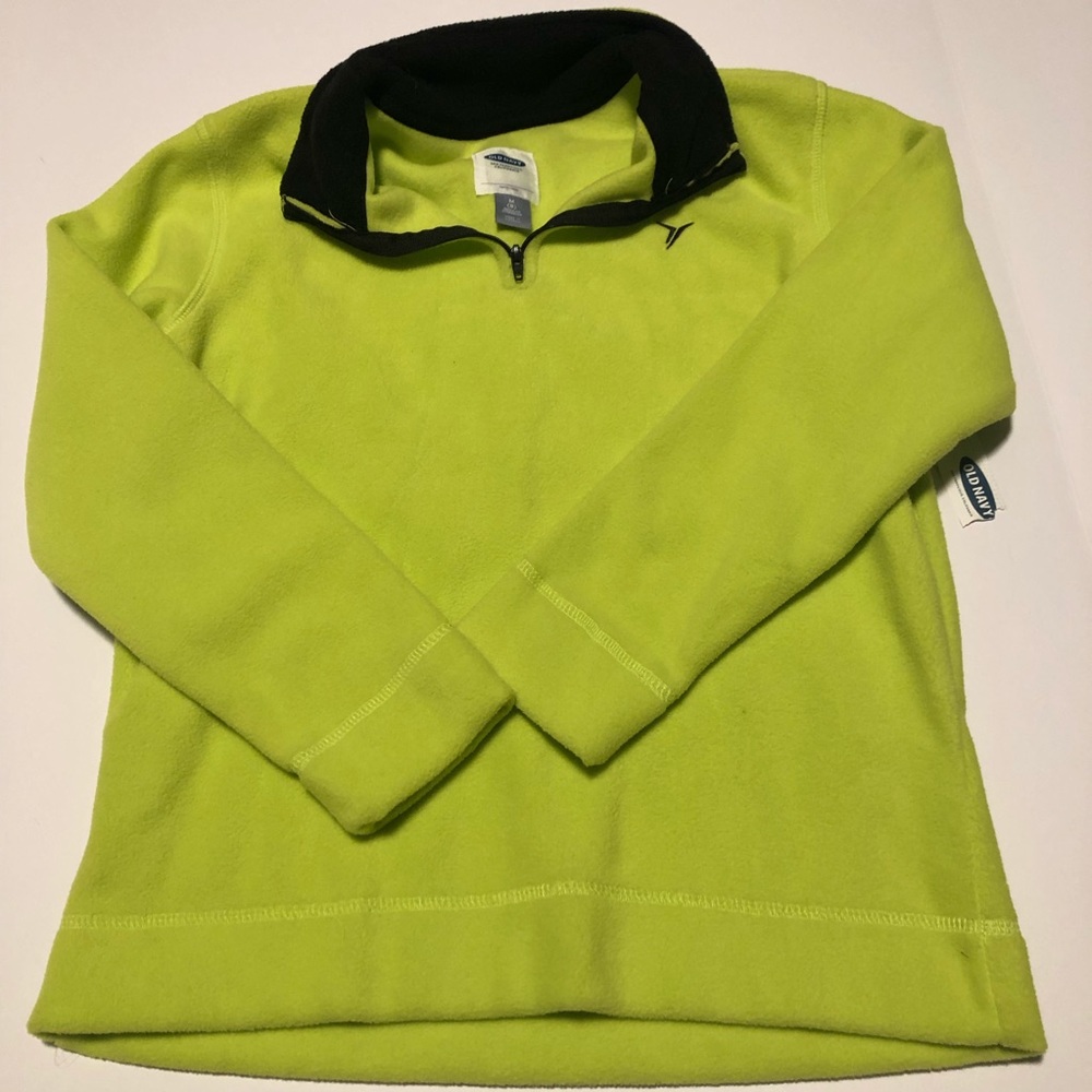 Boys half zip new with tags pull over old navy med